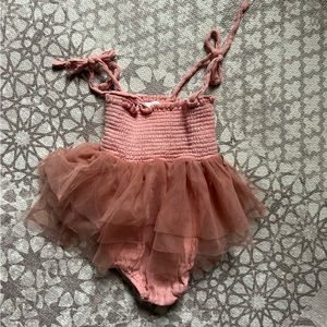 Spearmint Angel Dear Tutu Onesie 12-18mo